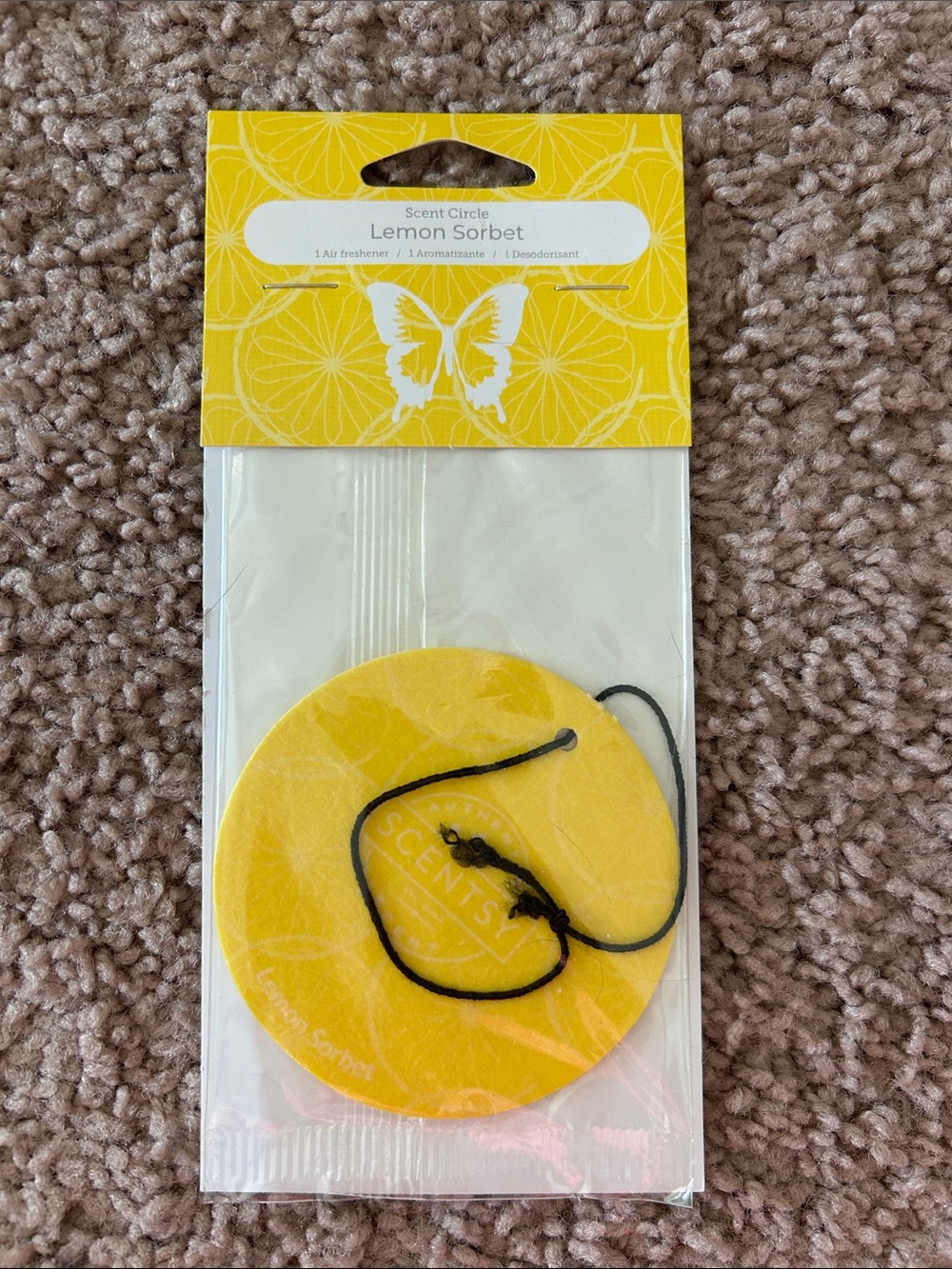 Lemon Sorbet Scent Circle